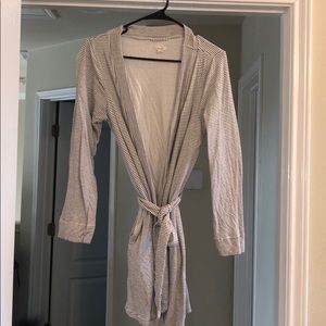 aerie bathrobe use as cardigan